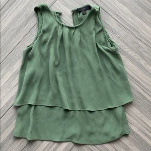 Beautiful forest green layered tank